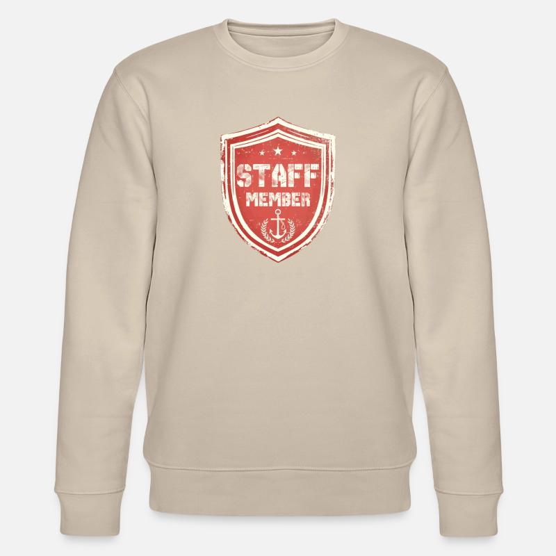 Staff Member - Stanley/Stella Unisex Bio-Sweatshirt CHANGER  - Beige
