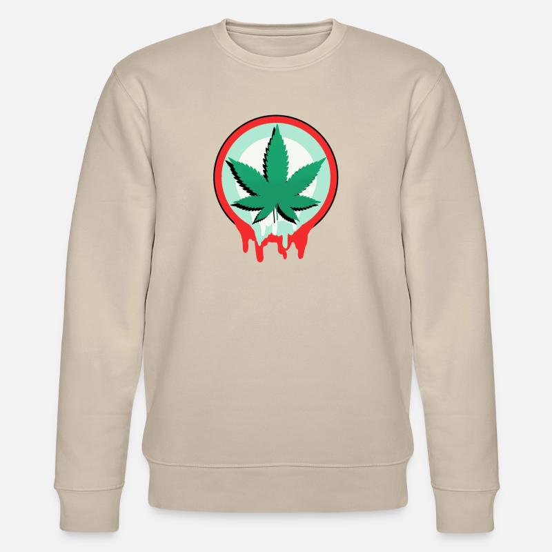 Cannabis - Sweat bio CHANGER Stanley/Stella Unisexe - beige