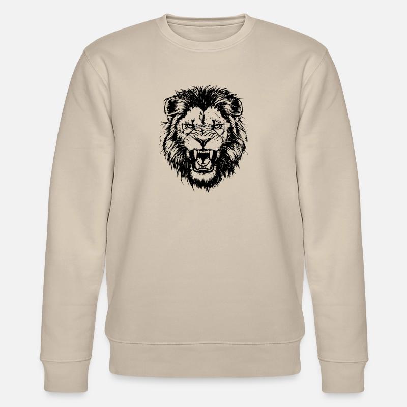 Löwe Design - Stanley/Stella Unisex Bio-Sweatshirt CHANGER  - Beige