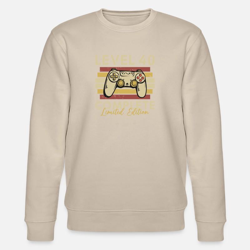 Niveau 40 Complet - Sweat bio CHANGER Stanley/Stella Unisexe - beige