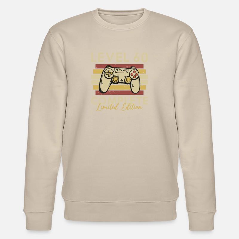 Stufe 60 abgeschlossen - Stanley/Stella Unisex Bio-Sweatshirt CHANGER  - Beige