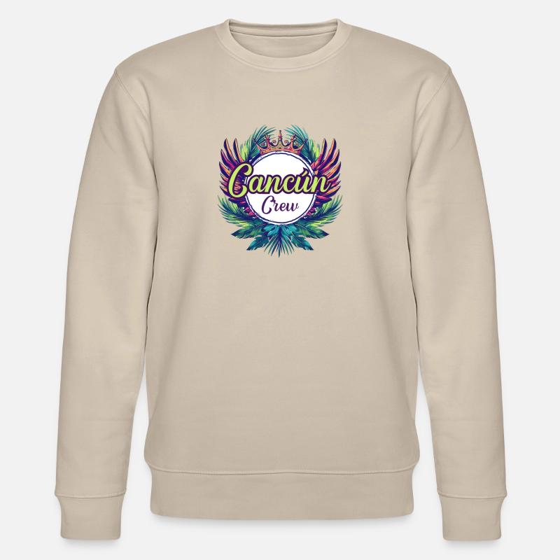 Vacances de l’équipage de Cancun - Sweat bio CHANGER Stanley/Stella Unisexe - beige