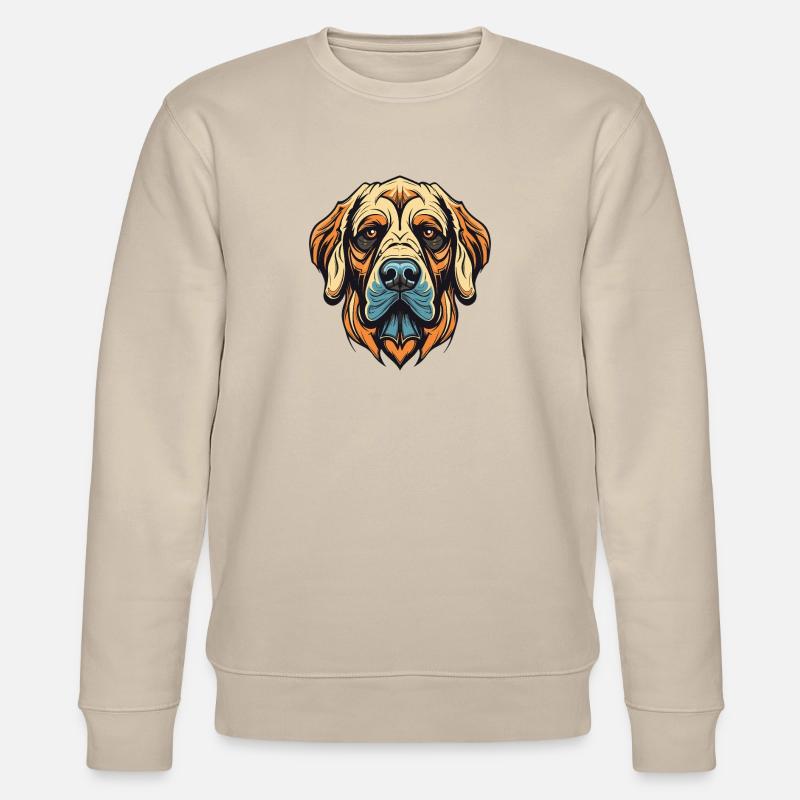 Portrait de chien Kangal - Sweat bio CHANGER Stanley/Stella Unisexe - beige