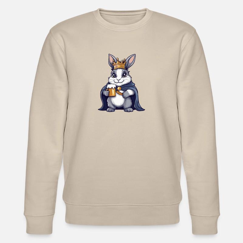 Bunny Bière Drôle - Sweat bio CHANGER Stanley/Stella Unisexe - beige