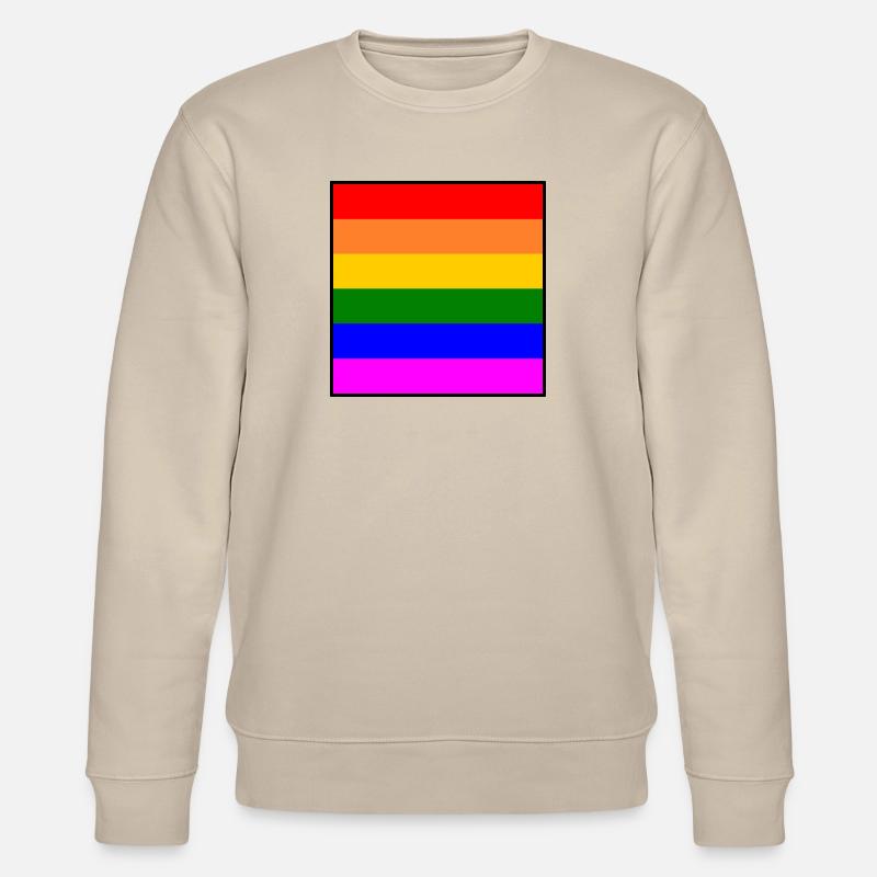 Regenbogen - Stanley/Stella Unisex Bio-Sweatshirt CHANGER  - Beige