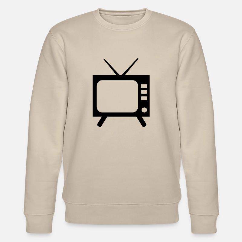 Fernseher - Stanley/Stella Unisex Bio-Sweatshirt CHANGER  - Beige