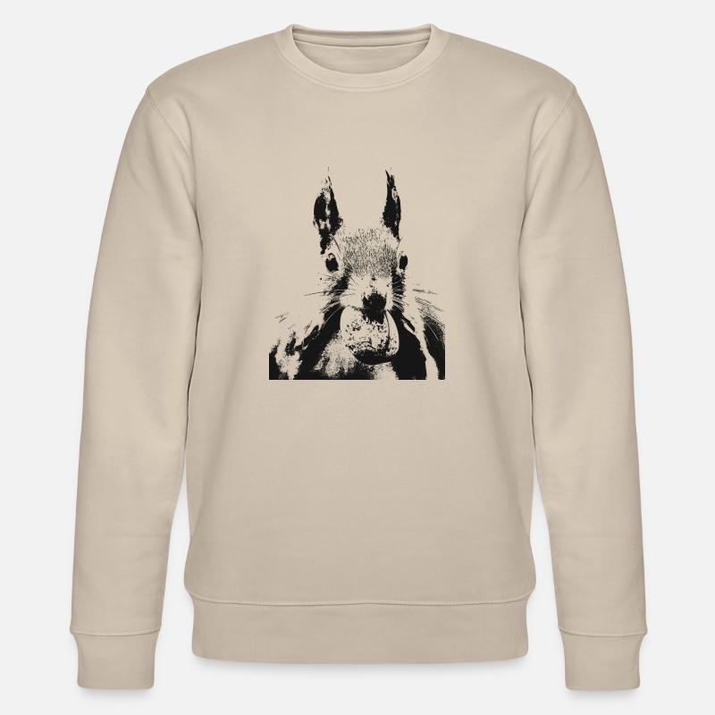 Écureuil - Sweat bio CHANGER Stanley/Stella Unisexe - beige
