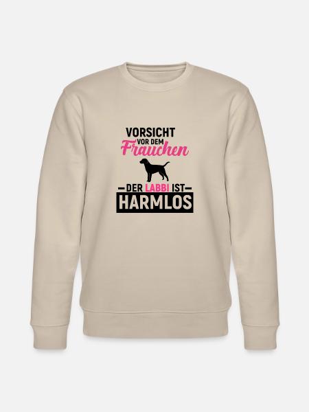 Labrador Retriever - Stanley/Stella Unisex Bio-Sweatshirt CHANGER - Beige