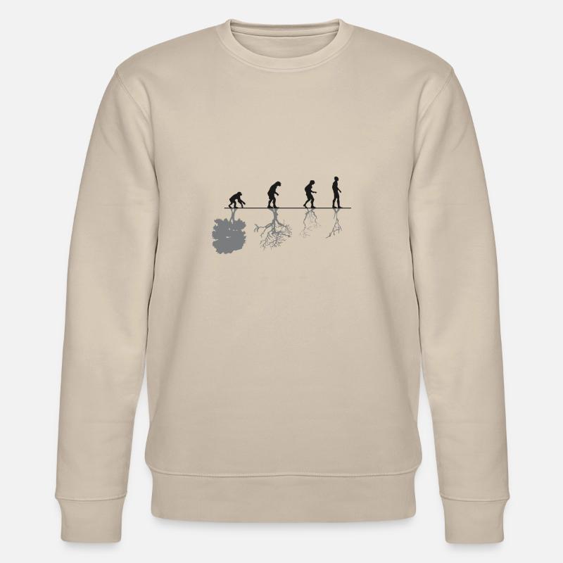 Evolution Black - Stanley/Stella CHANGER Unisex Organic Sweatshirt - beige