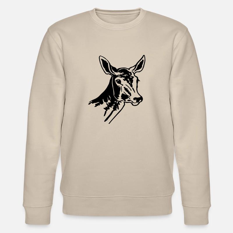 Biche - Sweat bio CHANGER Stanley/Stella Unisexe - beige