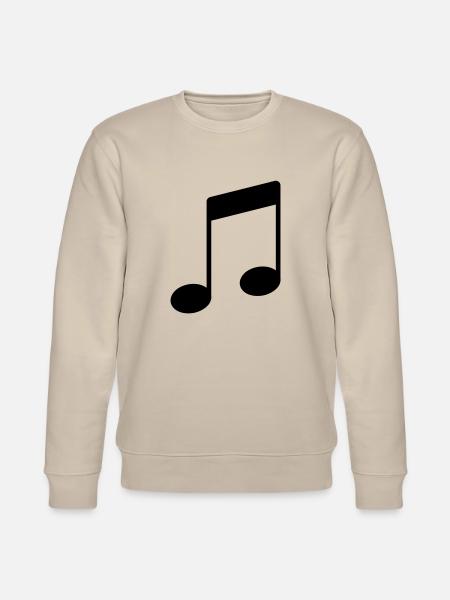 note_icon - Stanley/Stella CHANGER Unisex Organic Sweatshirt - beige