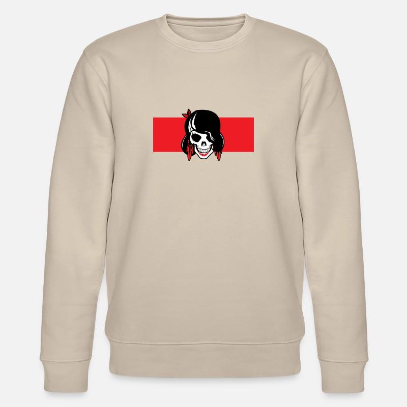 Rockabilly Rock - Stanley/Stella Unisex Bio-Sweatshirt CHANGER  - Beige