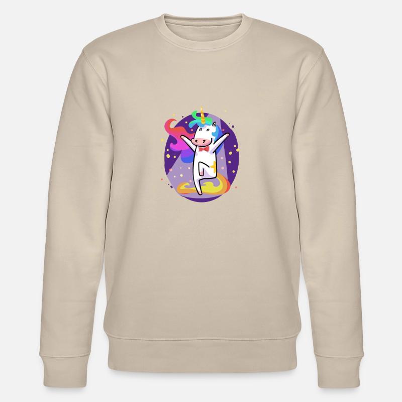 Party Licorne - Sweat bio CHANGER Stanley/Stella Unisexe - beige
