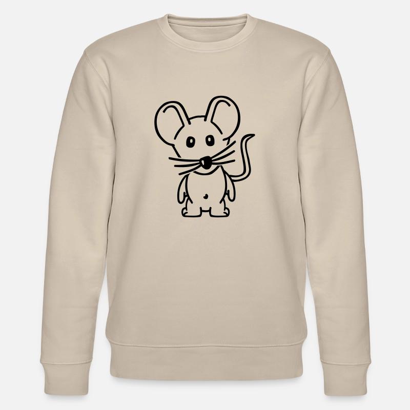 Maus - Stanley/Stella Unisex Bio-Sweatshirt CHANGER  - Beige