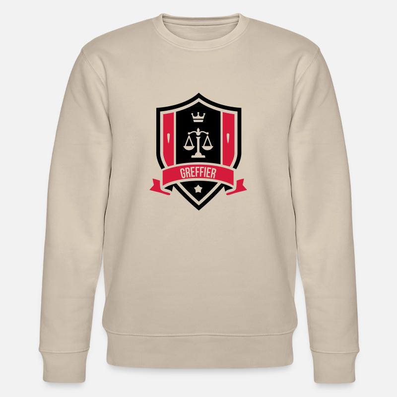 Greffier / Greffière / Loi / Tribunal / Justice - Sweat bio CHANGER Stanley/Stella Unisexe - beige