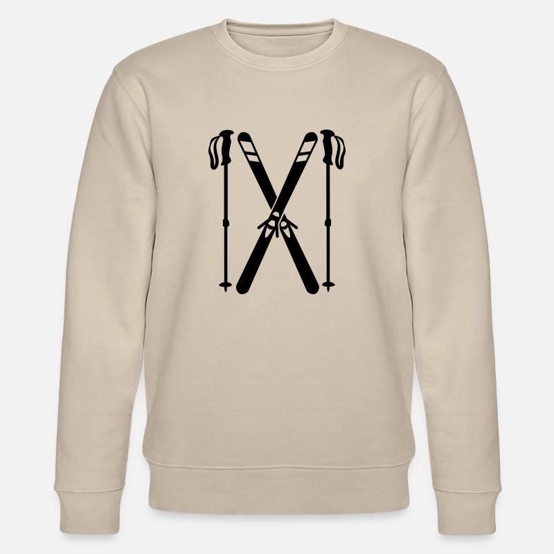 ski - Sweat bio CHANGER Stanley/Stella Unisexe - beige