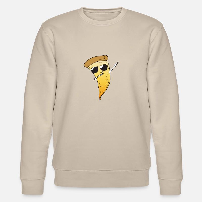 Dab pizza - Sweat bio CHANGER Stanley/Stella Unisexe - beige