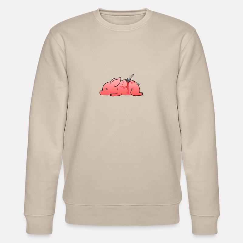 Dead Pig - Stanley/Stella Unisex Bio-Sweatshirt CHANGER  - Beige