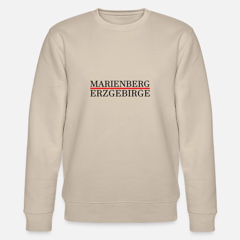 Marienberg Erzgebirge - Stanley/Stella Unisex Bio-Sweatshirt CHANGER  - Beige