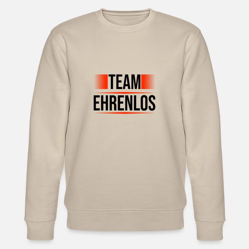 Team Ehrenlos - Stanley/Stella Unisex Bio-Sweatshirt CHANGER  - Beige