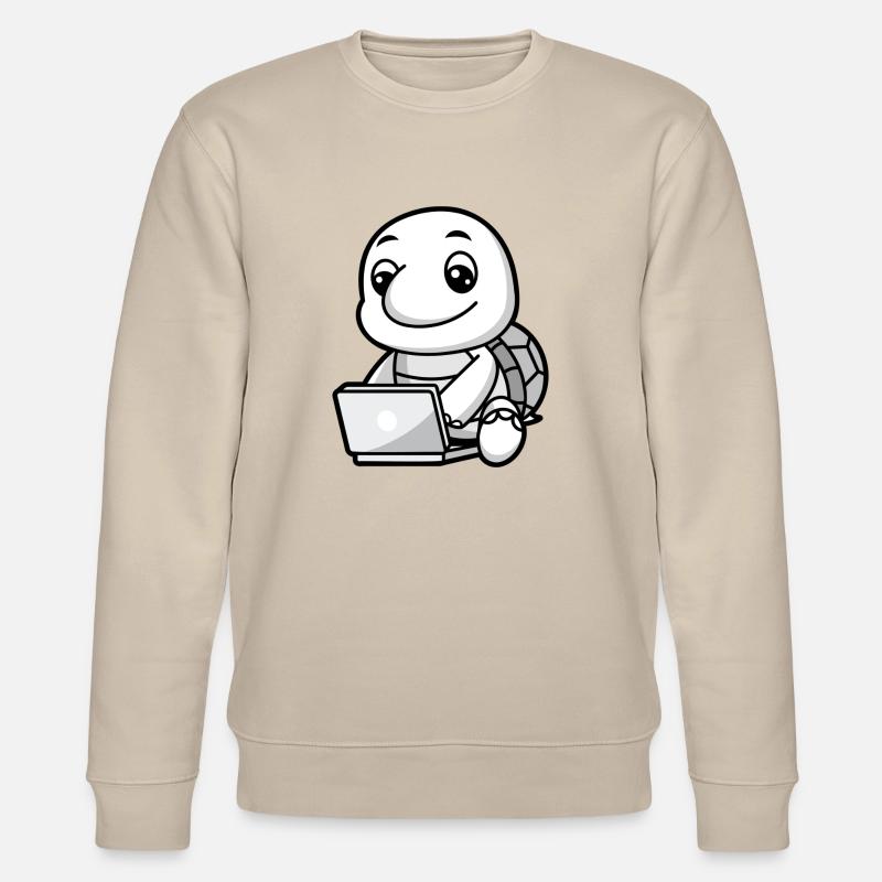 Meeresschutz - Stanley/Stella Unisex Bio-Sweatshirt CHANGER  - Beige