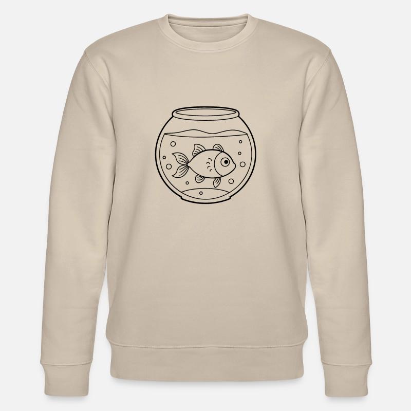EIN AQUARIUM - Stanley/Stella Unisex Bio-Sweatshirt CHANGER  - Beige