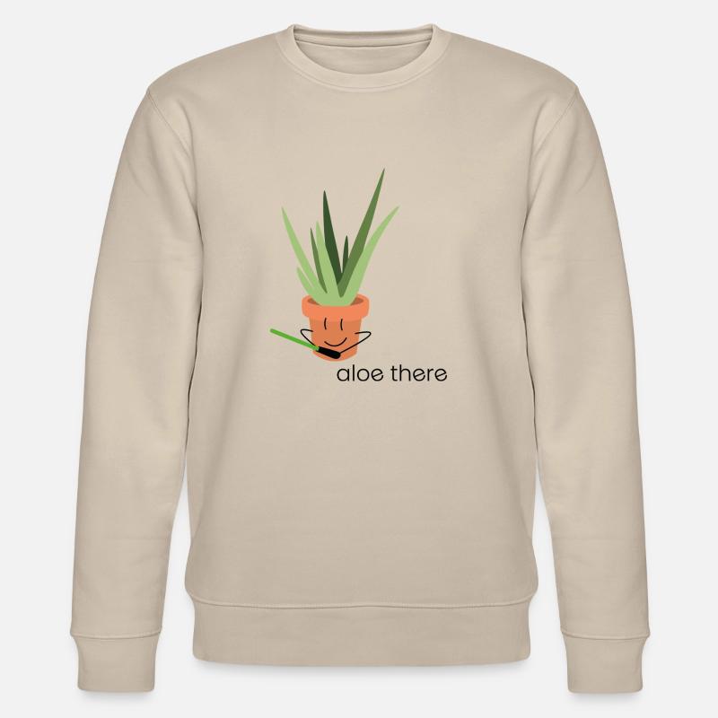 Aloe There - Stanley/Stella Unisex Bio-Sweatshirt CHANGER  - Beige