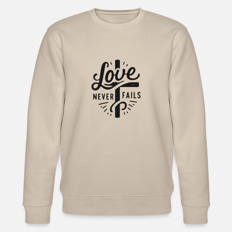 L’amour ne manque jamais - Sweat bio CHANGER Stanley/Stella Unisexe - beige