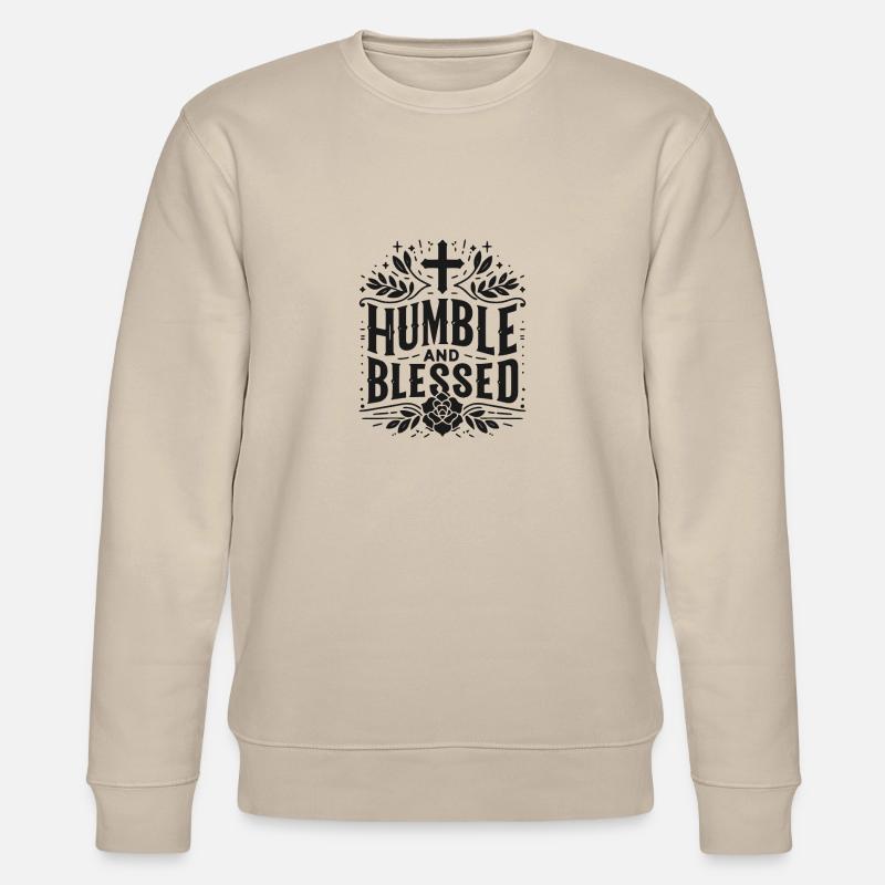 Humble - Stanley/Stella CHANGER Unisex Organic Sweatshirt - beige