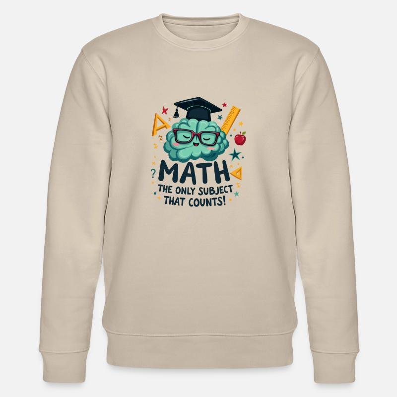 MATHEMATIK - Stanley/Stella Unisex Bio-Sweatshirt CHANGER  - Beige