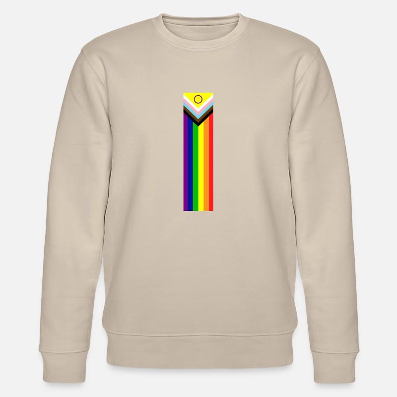 Pride - Stanley/Stella Unisex Bio-Sweatshirt CHANGER  - Beige