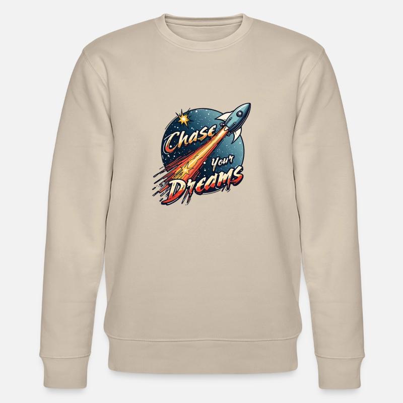TRÄUME-JÄGER - Stanley/Stella Unisex Bio-Sweatshirt CHANGER  - Beige