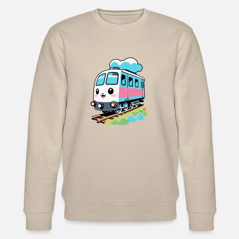 TRAIN MIGNON - Sweat bio CHANGER Stanley/Stella Unisexe - beige