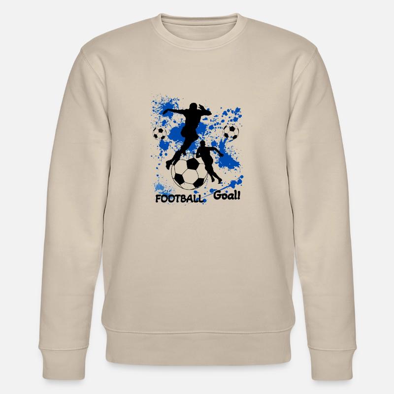Fußball - Stanley/Stella Unisex Bio-Sweatshirt CHANGER  - Beige