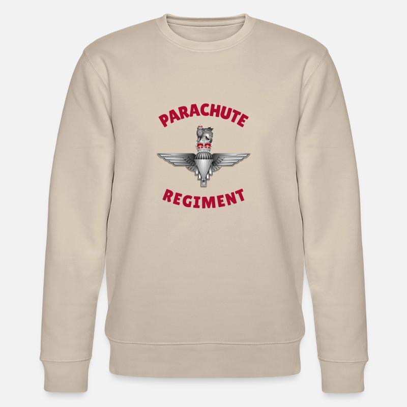 Fallschirmjäger-Regiment - Stanley/Stella Unisex Bio-Sweatshirt CHANGER  - Beige