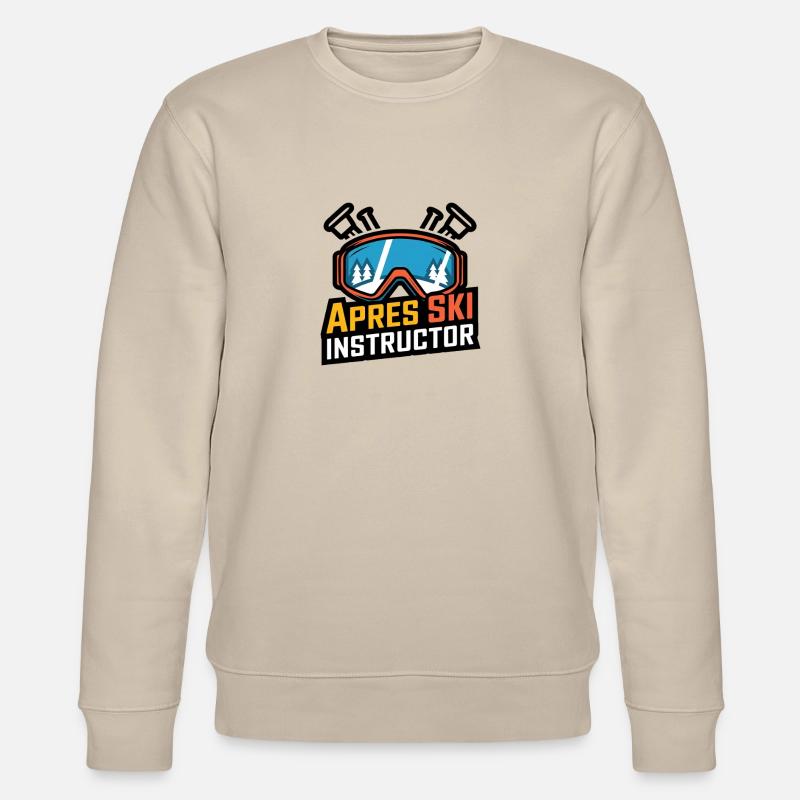 Apres Ski Instructor - Stanley/Stella Unisex Bio-Sweatshirt CHANGER  - Beige