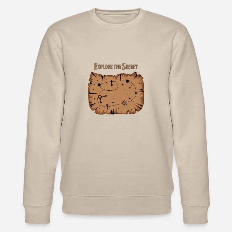PASSAGES SECRETS - Sweat bio CHANGER Stanley/Stella Unisexe - beige