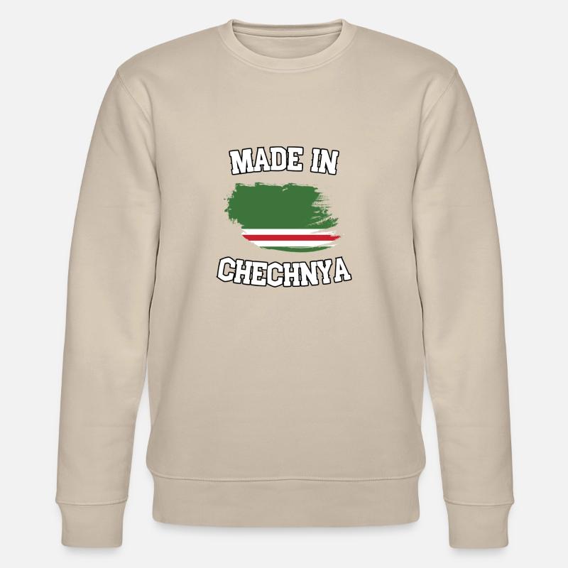 Made in Chechnya - Stanley/Stella Unisex Bio-Sweatshirt CHANGER  - Beige