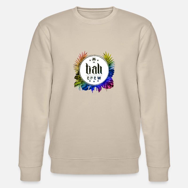 Bali Crew Bunt - Stanley/Stella Unisex Bio-Sweatshirt CHANGER  - Beige