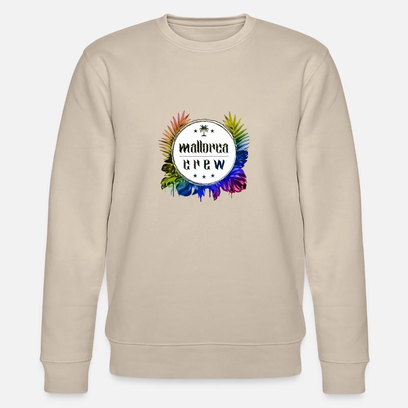 Mallorca Crew Bunt - Stanley/Stella Unisex Bio-Sweatshirt CHANGER  - Beige