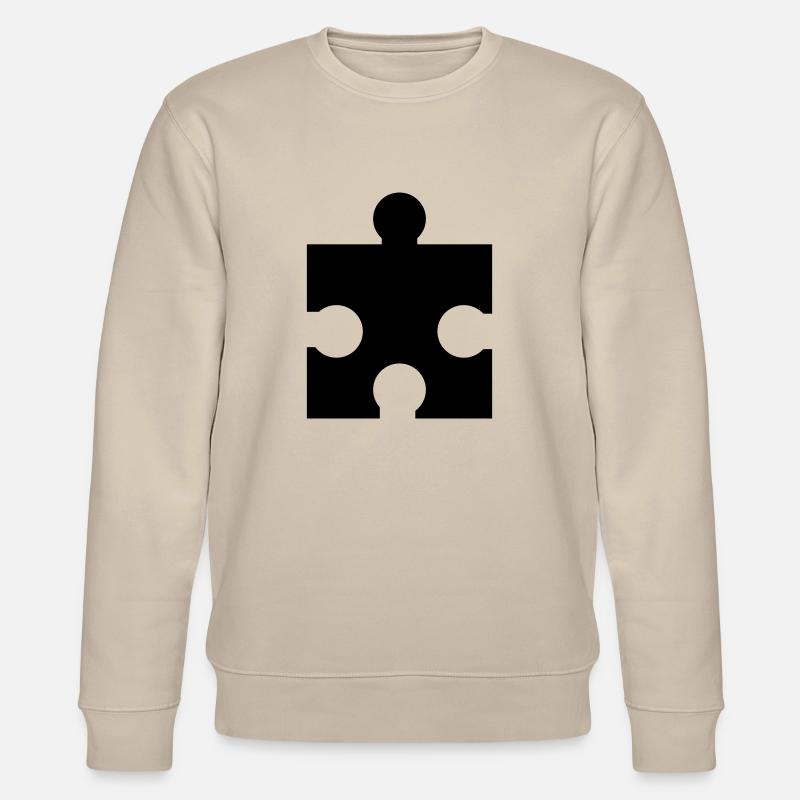 Puzzle - Sweat bio CHANGER Stanley/Stella Unisexe - beige