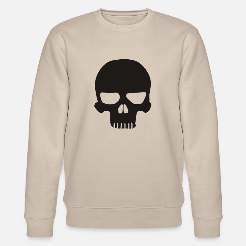 Skull - Stanley/Stella Unisex Bio-Sweatshirt CHANGER  - Beige