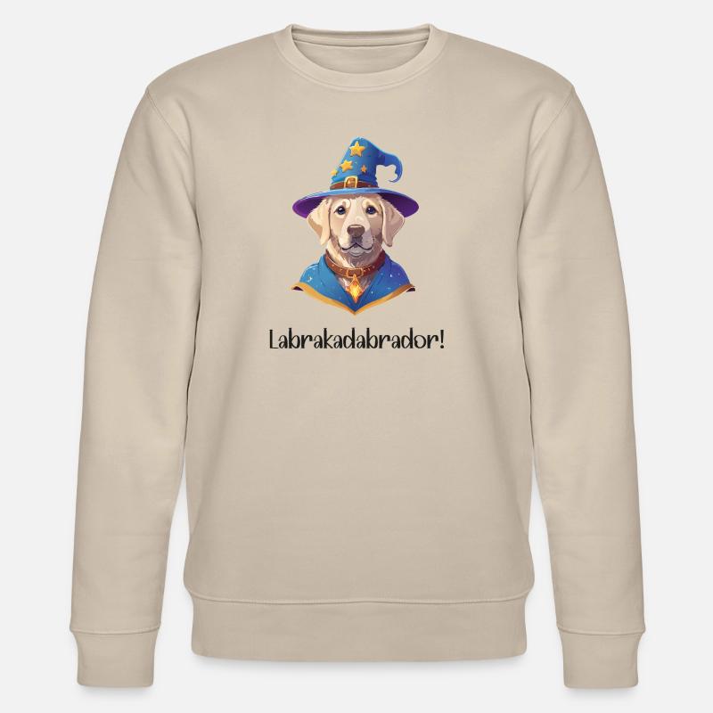 Labrakadabrador - Stanley/Stella Unisex Bio-Sweatshirt CHANGER  - Beige