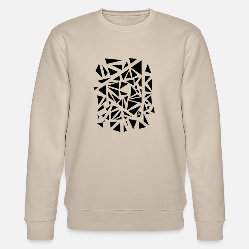 AD Triangle Explosion - Sweat bio CHANGER Stanley/Stella Unisexe - beige