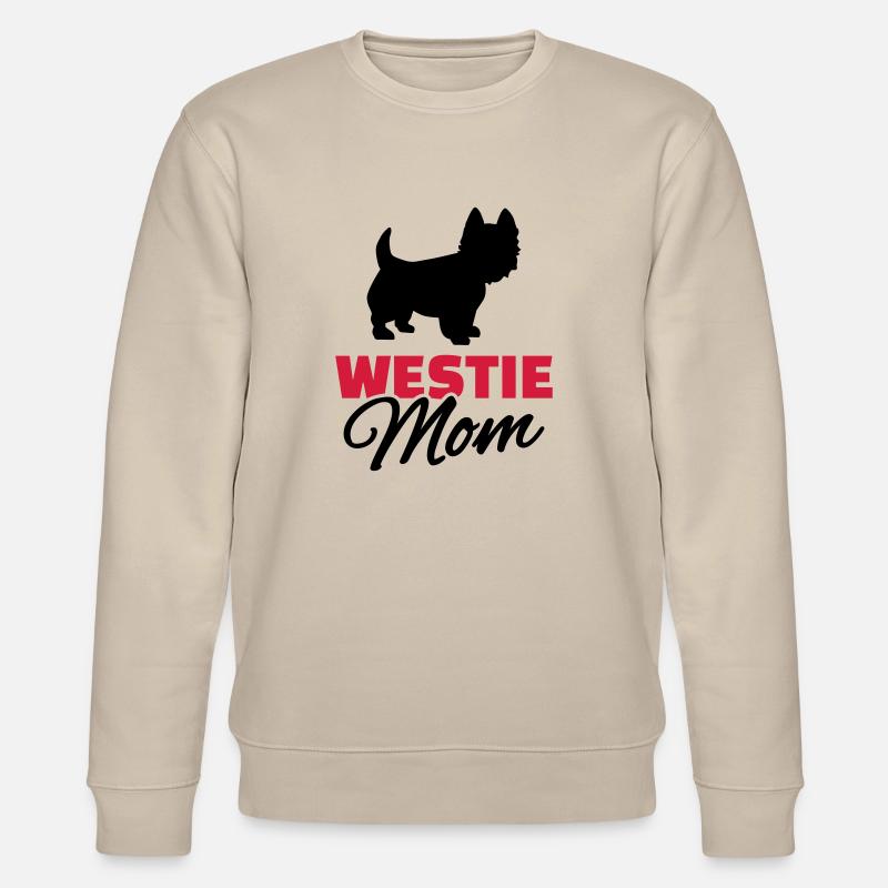 Westie Mom - Sweat bio CHANGER Stanley/Stella Unisexe - beige