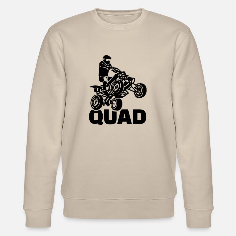 Quad - Stanley/Stella Unisex Bio-Sweatshirt CHANGER  - Beige