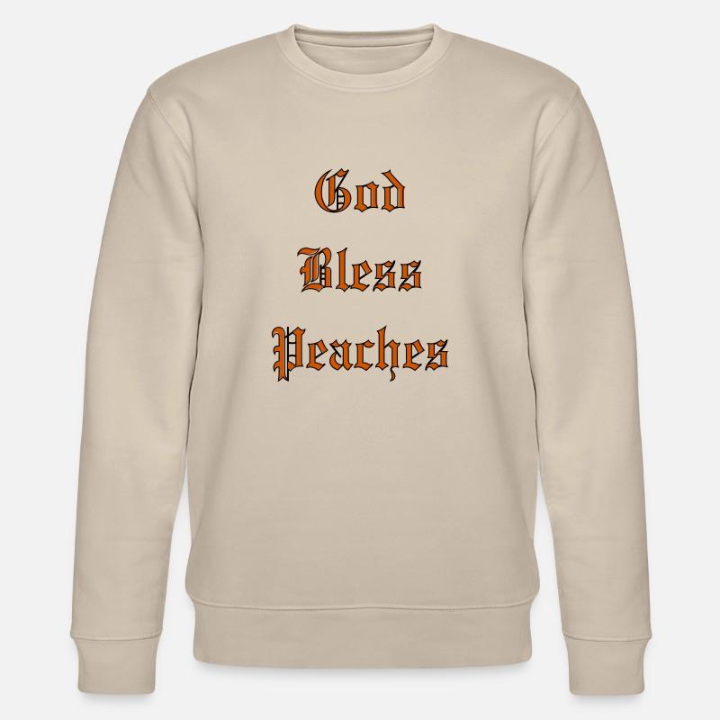 GodBlessPeaches - Stanley/Stella Unisex Bio-Sweatshirt CHANGER  - Beige