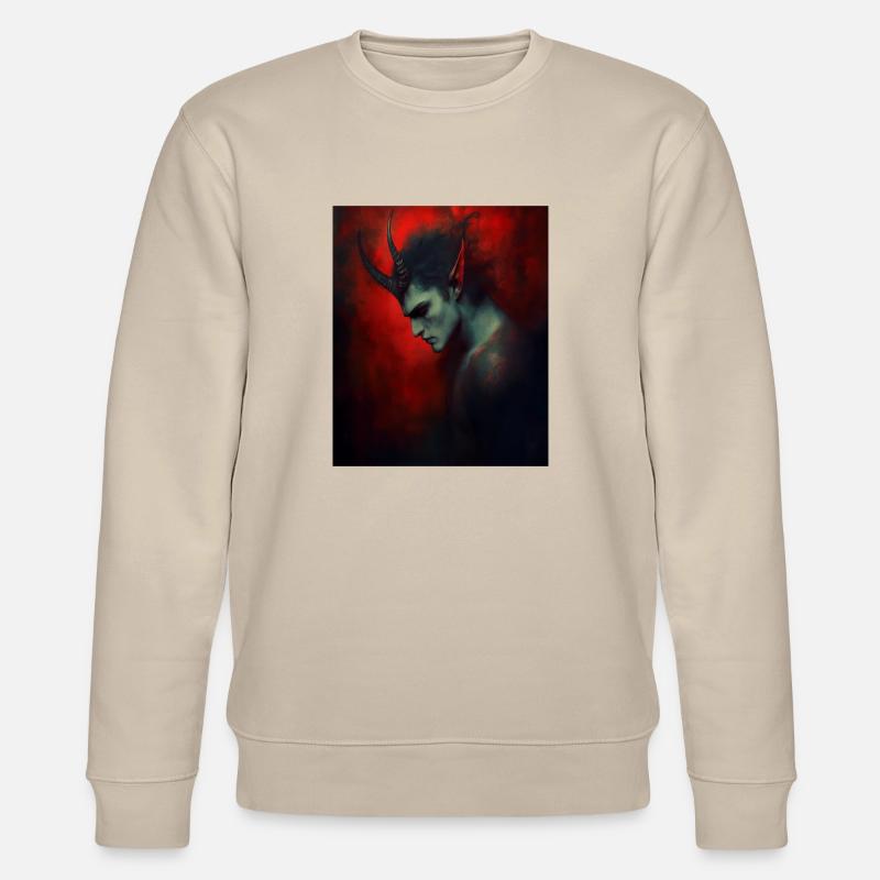 Devil - Stanley/Stella CHANGER Unisex Organic Sweatshirt - beige