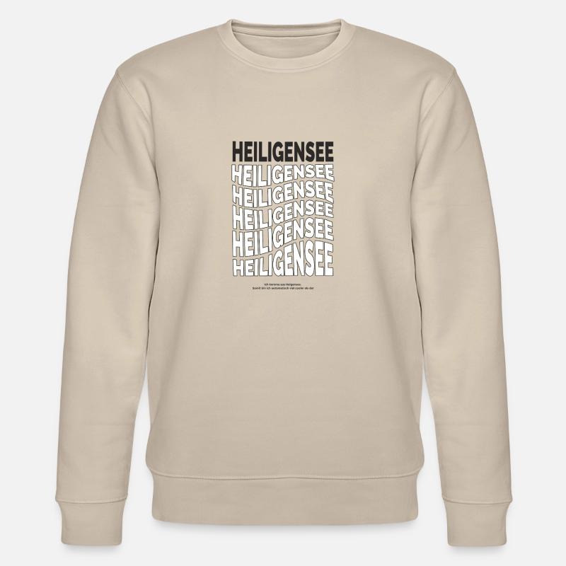 Heiligensee Flow - Berlin - Reinickendorf - Stanley/Stella Unisex Bio-Sweatshirt CHANGER  - Beige