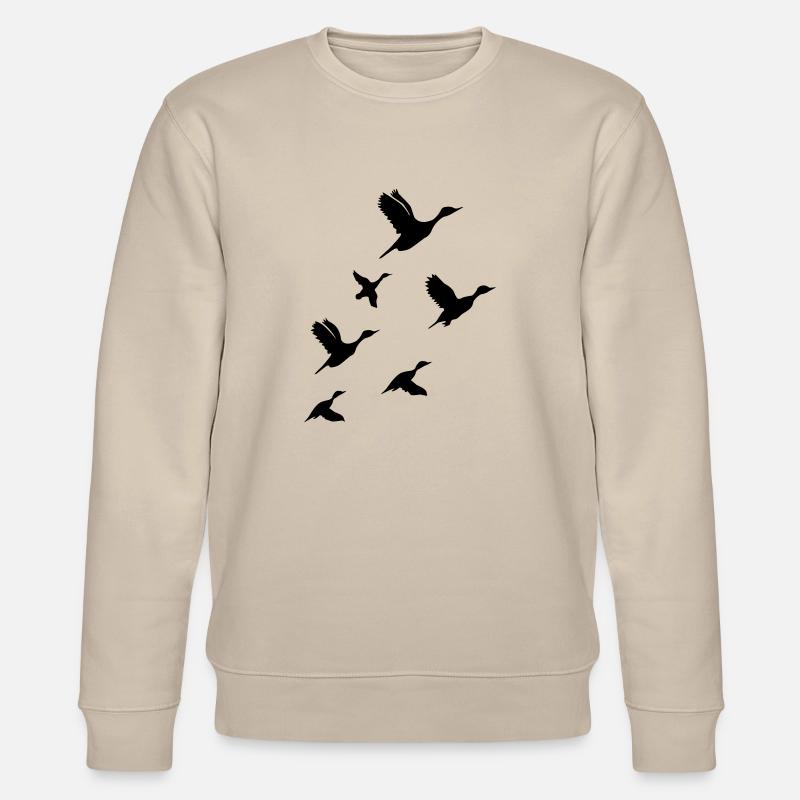 Flying Ducks - Sweat bio CHANGER Stanley/Stella Unisexe - beige